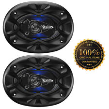 2 Boss Audio BE464 Haut-Parleurs Avec LED Bleu Coaxiales 102 X 152 MM 250 W Max