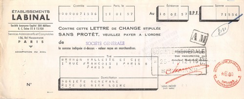1957 ets labinal paris - ,