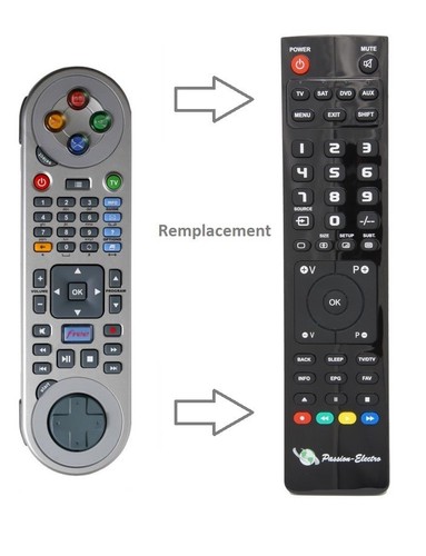 Télécommande remplacement - télécommande,