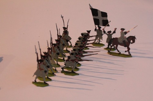 Soldats plats étain - soldats,