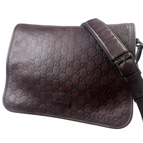 Rare gucci shima leather - gucci,