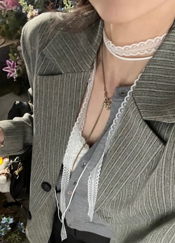 Collier ras cou - collier, en