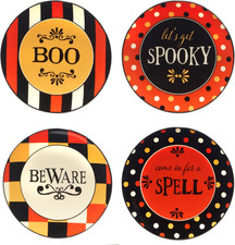 Spooky Halloween Canape Plates