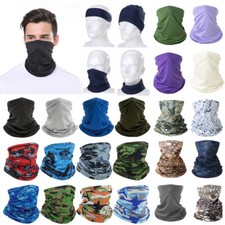 Bandana Masque Facial Cache-Cou Tube Écharpe Couvre-Chef Chauffe-Tête Pêche /
