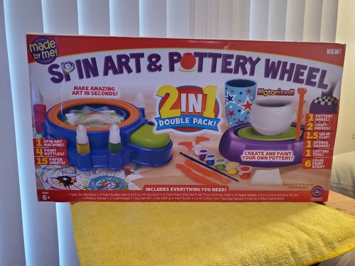 Brand new spin art pottery - spin,