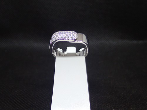 Bague argent rhodié - , 925/000