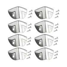 4/8/12 pièces coin bagages protection coin boîte en bois protection coin