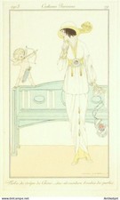 Gravure Mode Costume Parisien