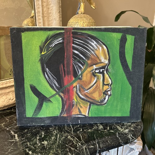 Tableau huile sur toile - huile,
