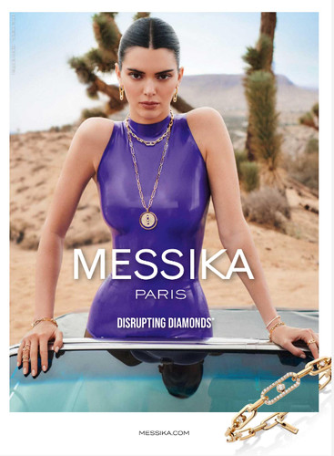 Pub advertising messika paris - advertising,