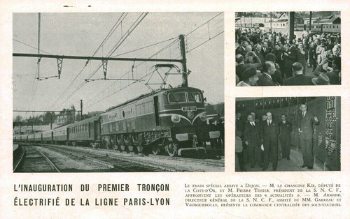 Document ancien inauguration