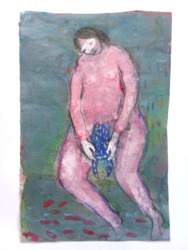 Painting peinture female - painting,
