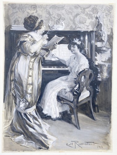 Emil rosenstand piano - rosenstand,