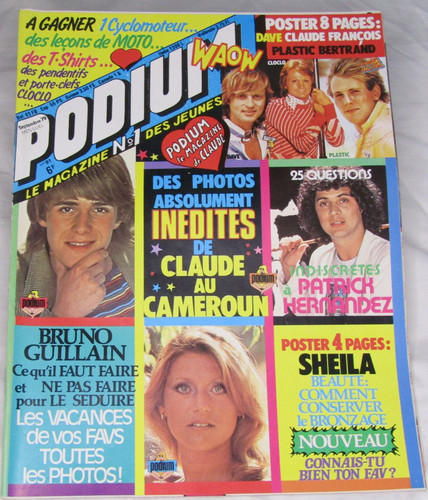 Magazine podium claude - podium,