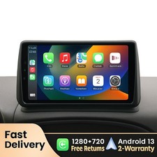 Autoradio Carplay Clio 3 2005-2014 Écran Sans Fil GPS 1GB-32GB Neuf Fr