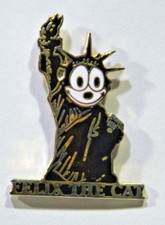 Pin's FELIX LE CHAT  Statue de
