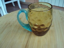 Chope  - Bock à bière en cristal de Portieux Georges Sand