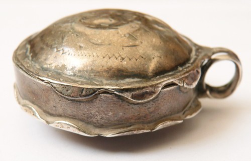 Boite poudrier ancien - , en