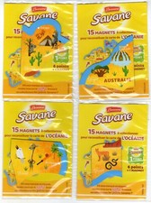 **   Lot  4  magnets  Savane