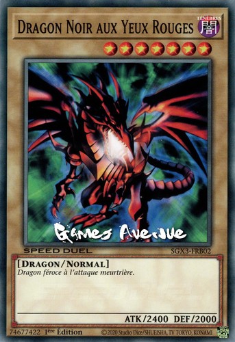 Dragon noir aux - yu-gi-oh,