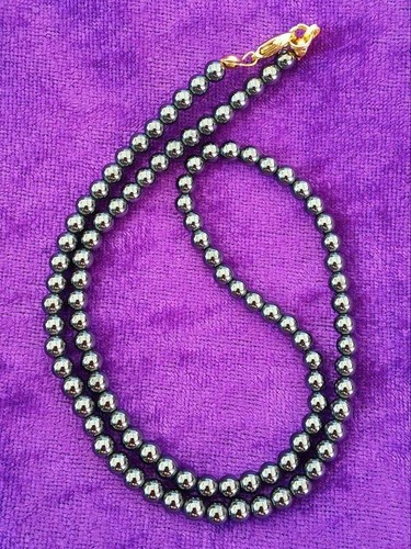 Collier hématite - en,