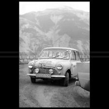 Photo A.030189 AUSTIN MINI SEVEN WISDOM-HAY RALLYE MONTE CARLO 1960