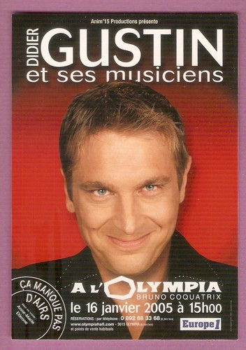 Didier gustin carte postale - ,