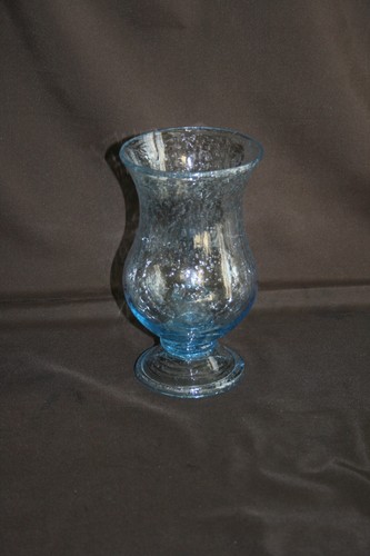 Bougeoir bleu clair verre - en,
