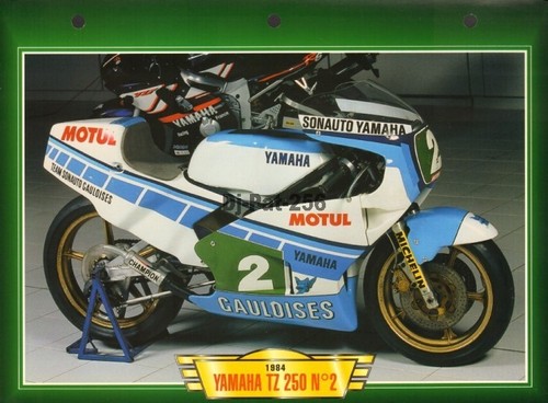 Fiche moto yamaha tz 250 - :,