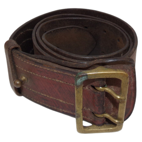 Ceinturon cuir officier - en,