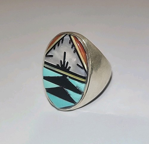Bague homme vintage zuni - bague, en