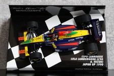 LOLA LAMBORGHINI LC90. A. SUZUKI. GP DU JAPON 1990. MINICHAMPS 1/43°