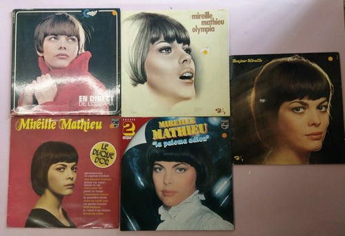 Lot vinyles 33t mireille - 5,