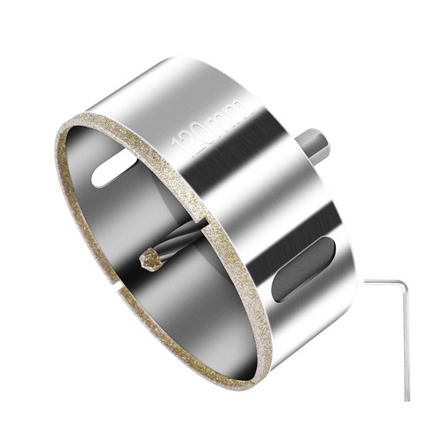 Scie cloche diamantée 120 - cloche, mm