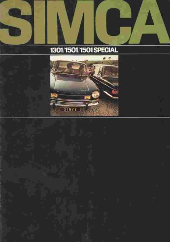 Brochure simca 1301 - brochure,