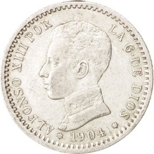 Monnaie, Espagne, Alfonso