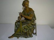 Sujet de pendule en régule