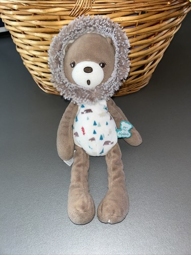 Doudou peluche ours - ours, gaston