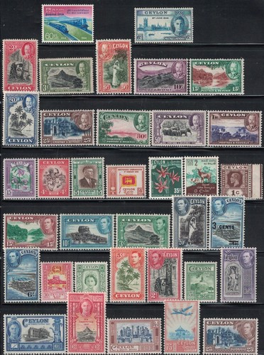 Ceylan timbres neufs sans - ceylan,