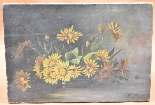 Peinture huile sur - à,