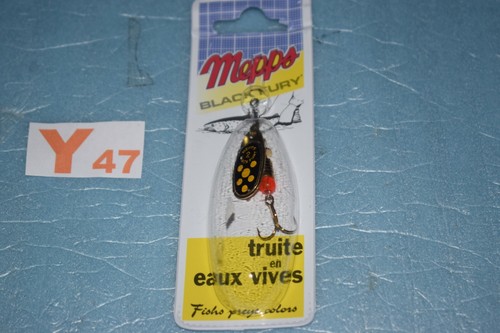 Cuiller tournante mepps black - tournante,