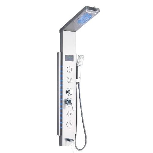 Panneau douche led avec - douche,
