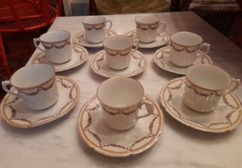 Service café 9 tasses - service,