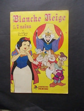 BLANCHE NEIGE PANINI album vignettes WALT DISNEY 1980 quasi COMPLET !