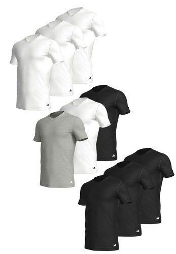 Adidas shirt cou pour - t-shirt, v-cou
