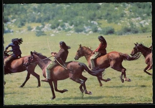Carte postale winnetou - postale,