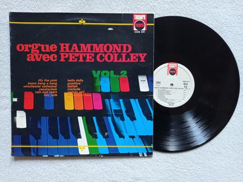 33t pete colley orgue - colley, "orgue