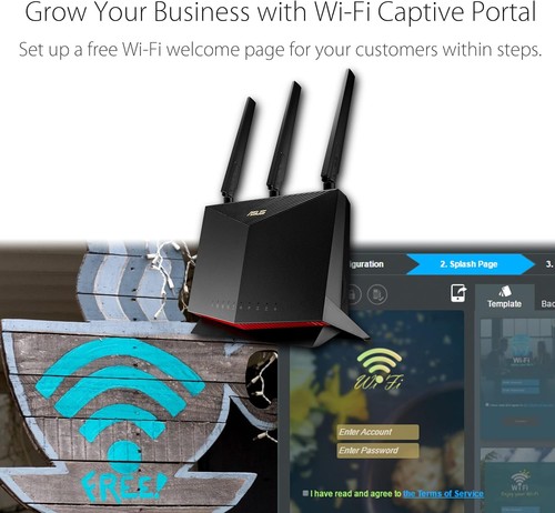 Asus ac86u cat - asus, 600mbps