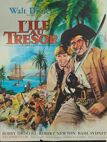 Ile tresor affiche de - tresor,