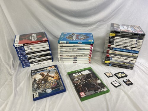 Lot jeux vidéo ps4 ps3 - jeux,
